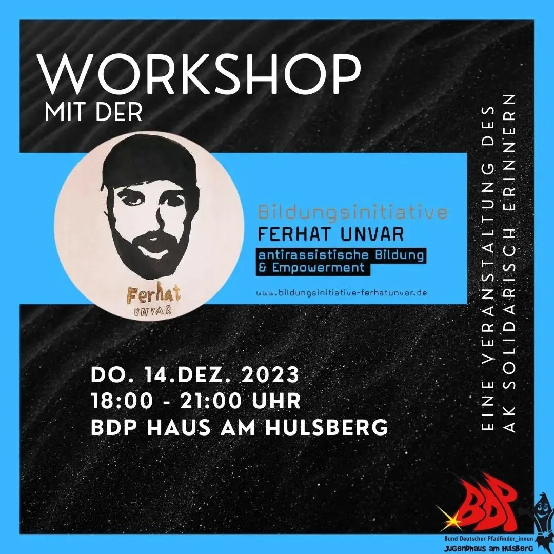 Workshop mit der Initiative Ferhat Unver