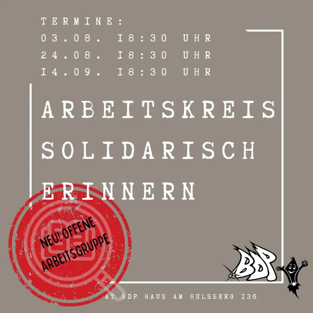 AK Solidarisch Erinnern