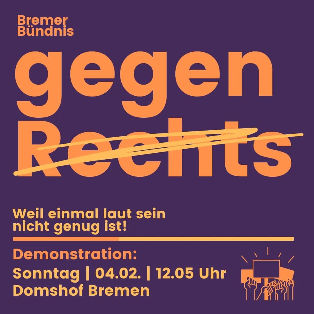 Demo: Weil einmal laut sein nicht genug ist!